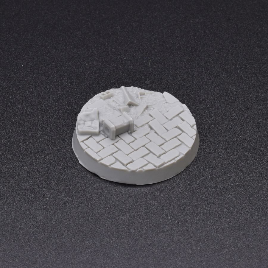 Gamers Grass Resin Bases - Urban Warfare - Round 40mm (x5) | 738956789723