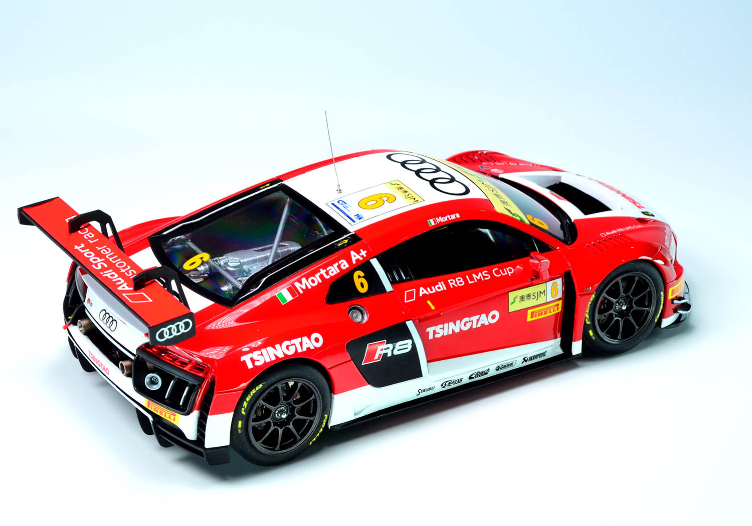 Platz NuNu 1/24 Audi R8 LMS GT3 2015 FIA GT3 World Cup with Masking Sheets | 4545782078404