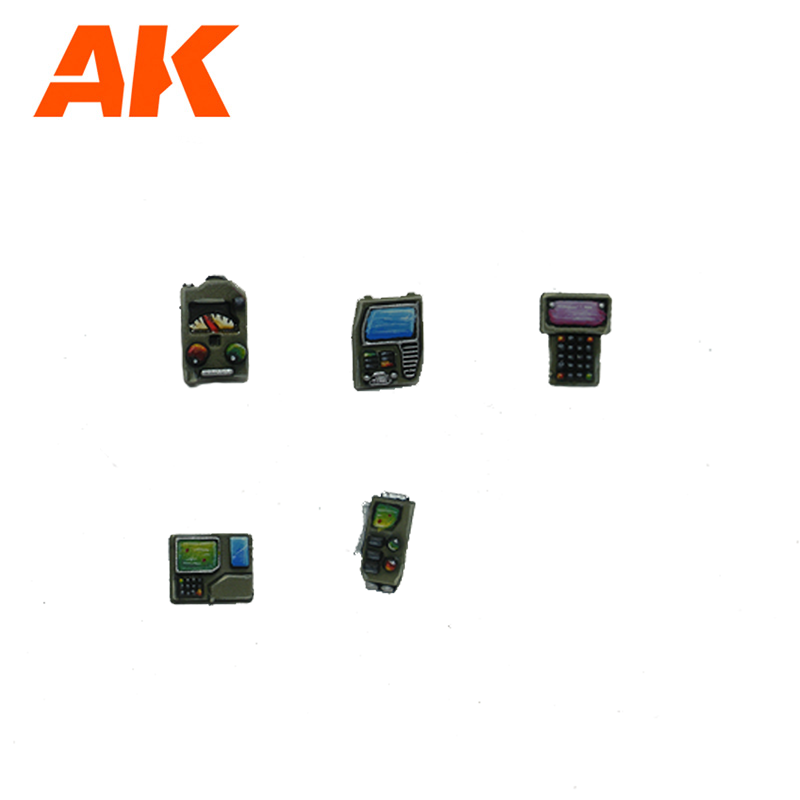 AK Interactive Control Stage Wargame Set 100% Polyurethane Resin Compatible With 30-35MM Scale | 8435568333314