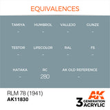 AK Interactive 3G Air - RLM 78 (1941)