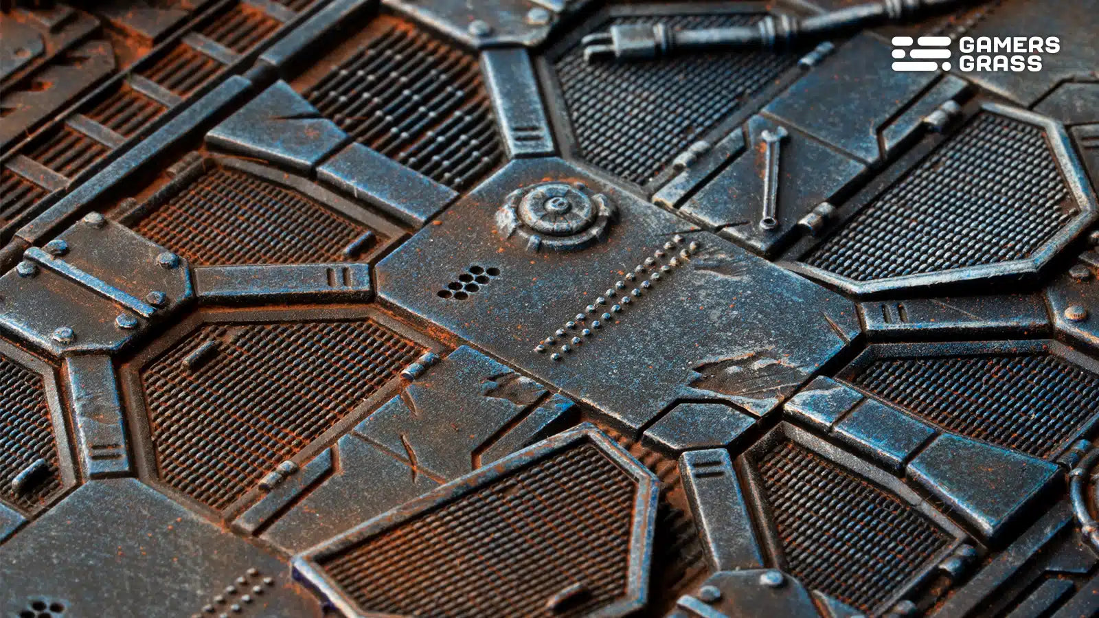 Gamers Grass Battle Ready Bases - Spaceship Corridor - Oval 170mm (x1) | 738956790316