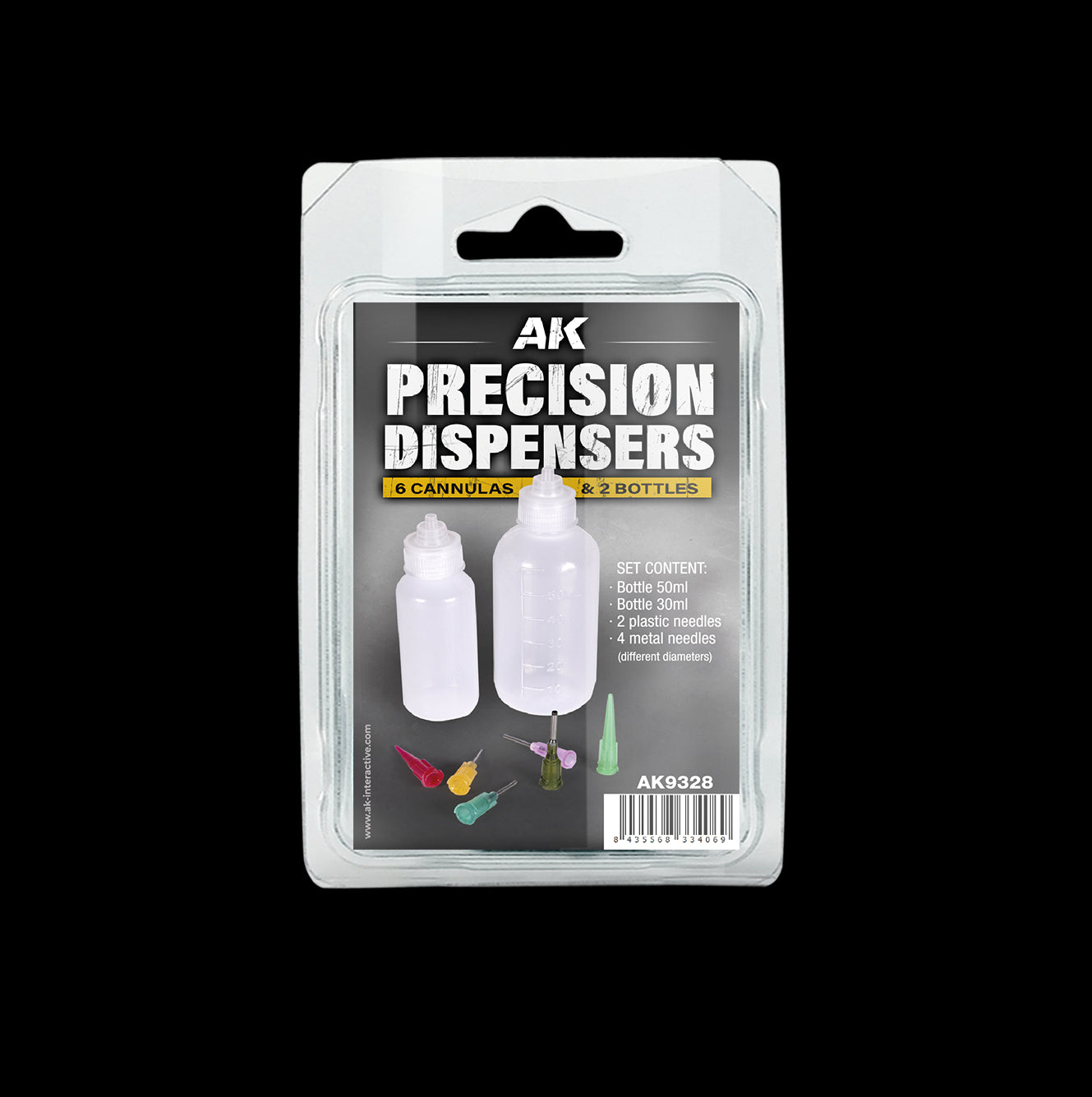 AK Precision Dispensers (6 Cannulas & 2 Bottles) | 8435568334069