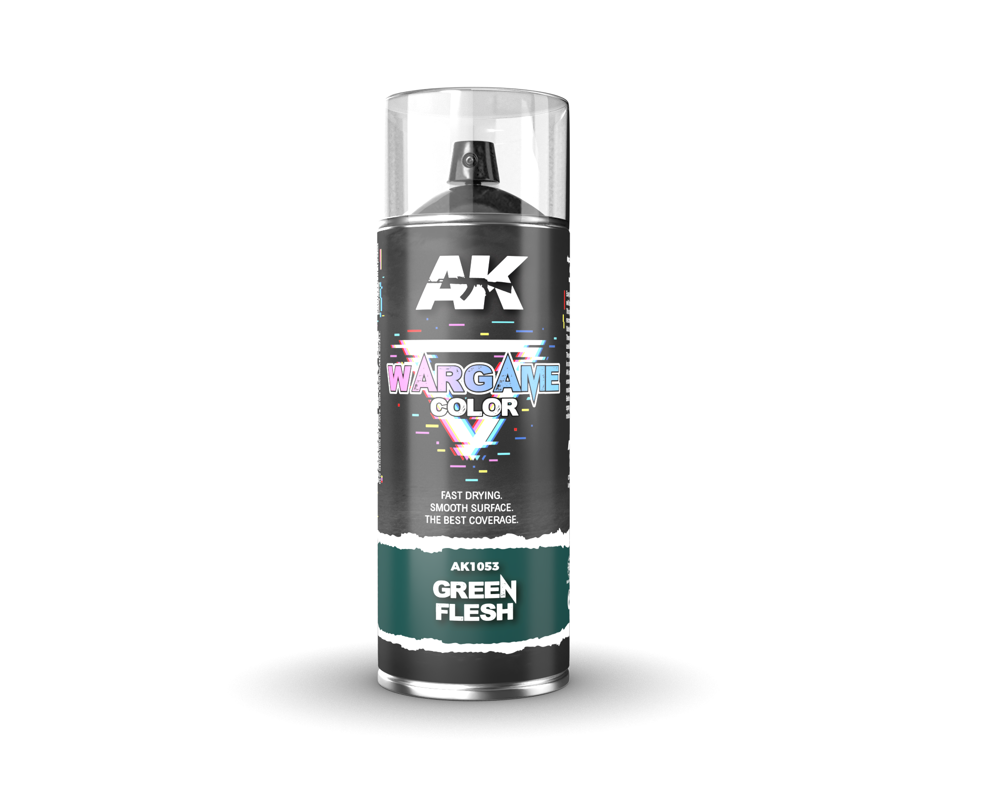 AK Interactive Wargame Green Flesh Spray 400ml | 8435568313750