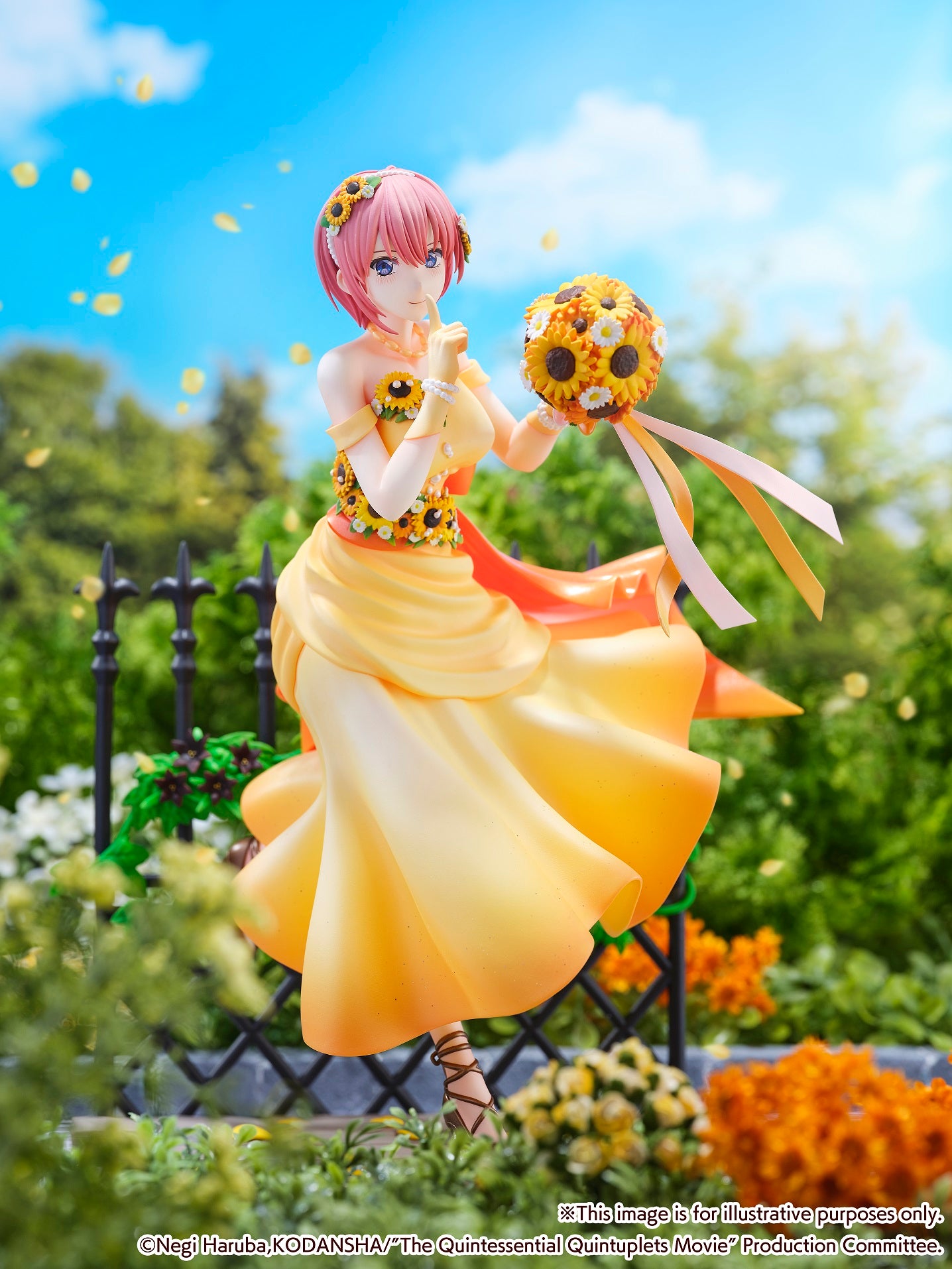 eStream Ichika Nakano -Floral Dress Ver.-(SHIBUYA SCRAMBLE FIGURE)(4580769941029)