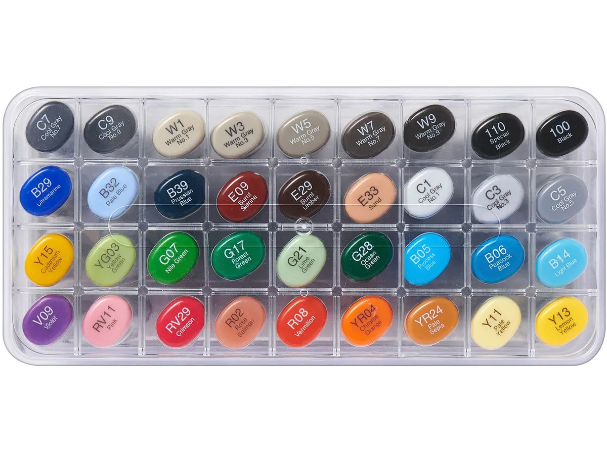Copic Sketch Marker 36Pc Set | 4511338063156