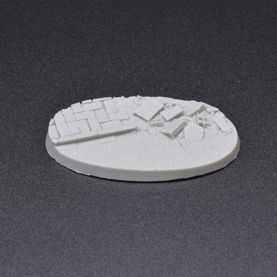 Gamers Grass Resin Bases - Urban Warfare - Oval 60mm (x4) | 738956789761
