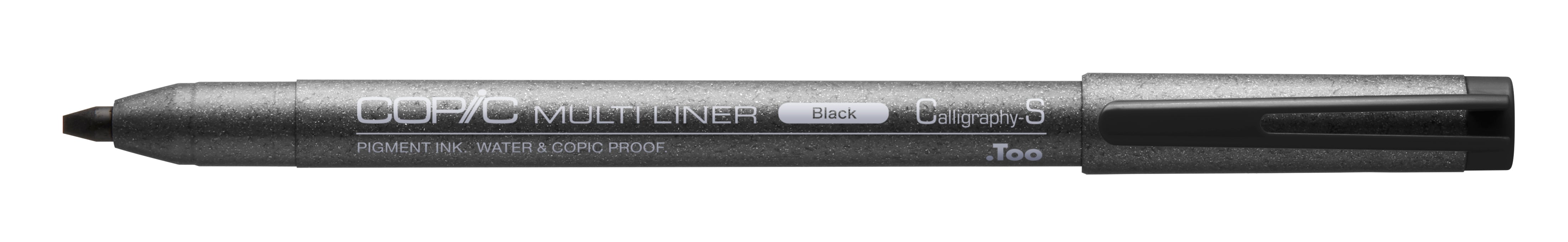 Copic Multiliner Black Calligraphy Pen Small, 2mm (CS) | 4511338055076