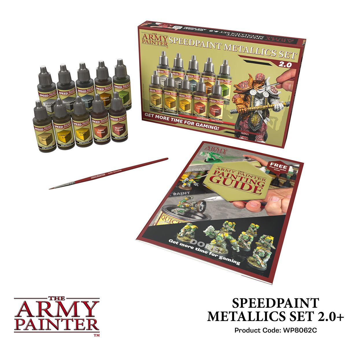 Army Painter Speedpaint Metallic Set 2.0 | 5713799806207