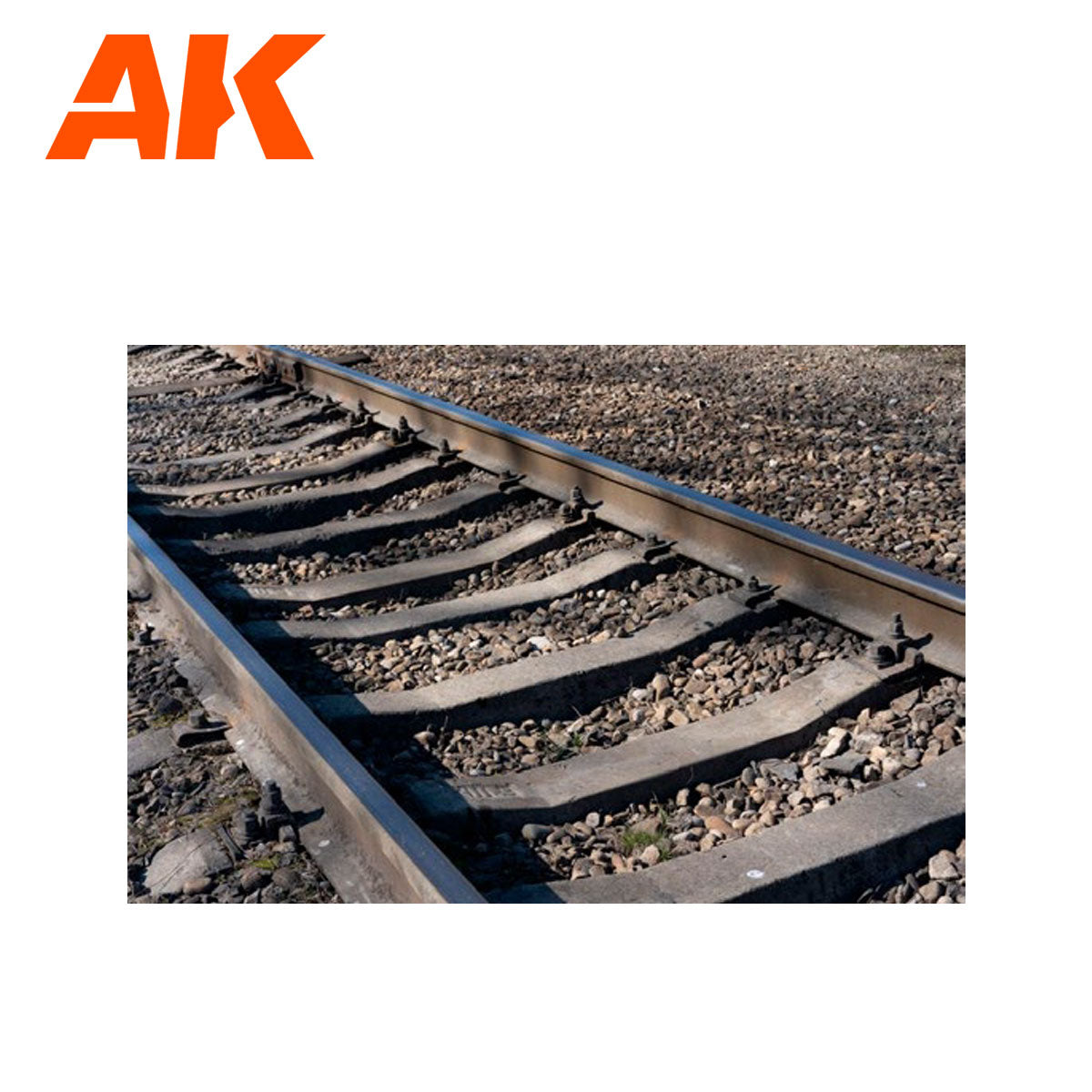 AK 1/72 Small Railroad Ballast | 8435568334229