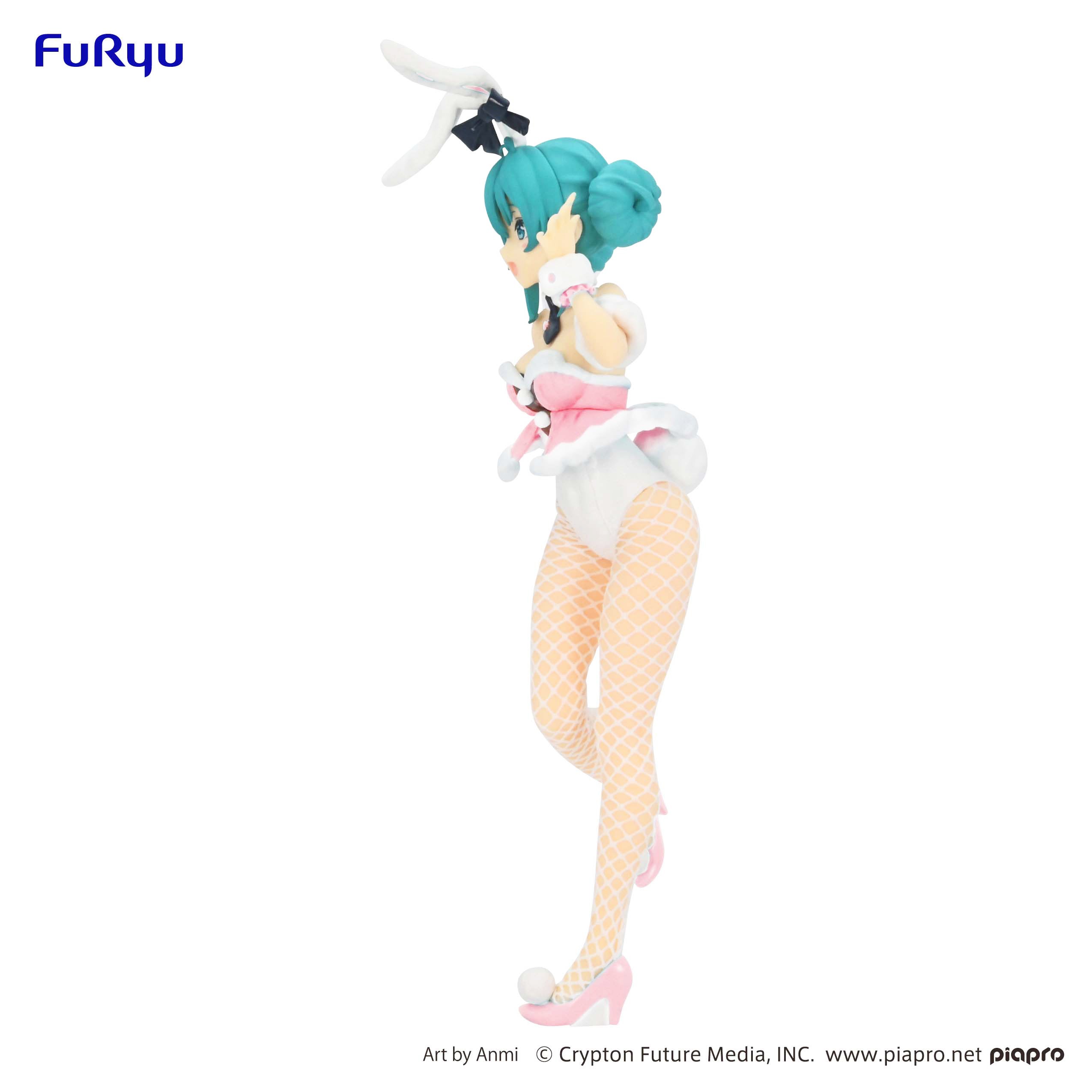 Good Smile Company Hatsune Miku Series BiCute Bunnies Hatsune Miku White Rabbit Baby Pink Ver. Figure