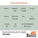 AK Interactive 3G Air - Duck Egg Blue FS 35622