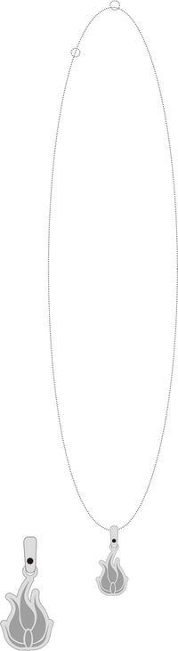 RWBY: Ice Queendom Series Blake Belladonna Lucid Dream Icon Necklace | 4580590161542