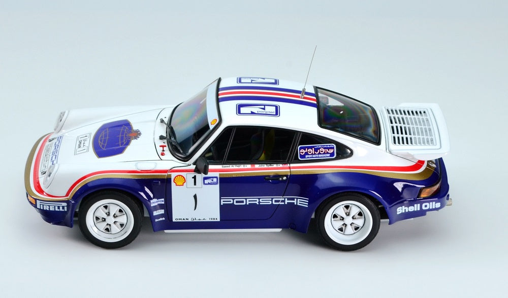 Platz Nunu 1/24 Racing Series: Porsche 911 SC RS '84 Oman Rally Winner | 4545782069426