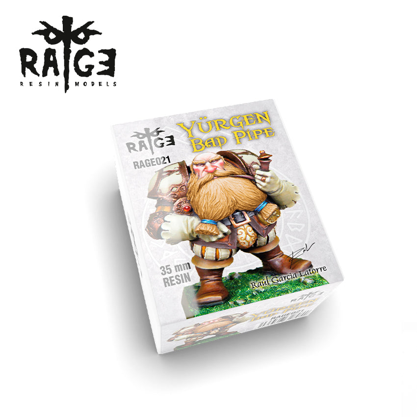 AK Interactive Yürgen, Bad Pipe (35mm) | 8435568327054