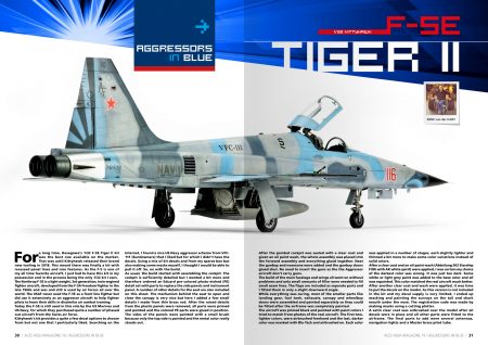 AK Interactive Aces High Issue 19 Agressors In Blue English | 8435568328020