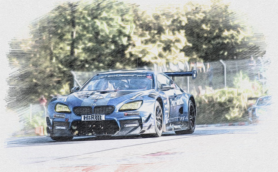 Platz Nunu 1/24 Racing Series: BMW M6 GT3 Rundstrecken-Trophy 2020 Winner | 4545782071733