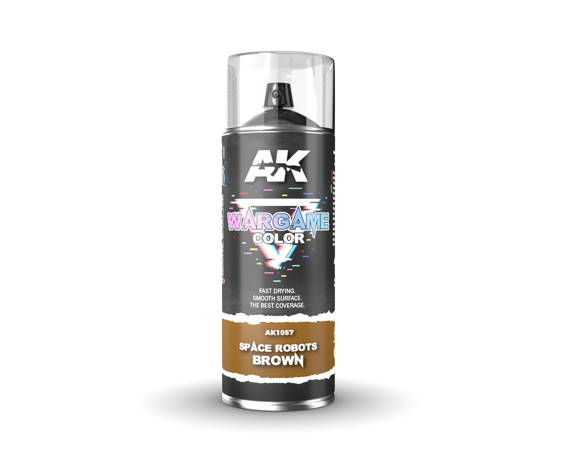 AK Interactive Wargame Space Robots Brown Spray 400ml