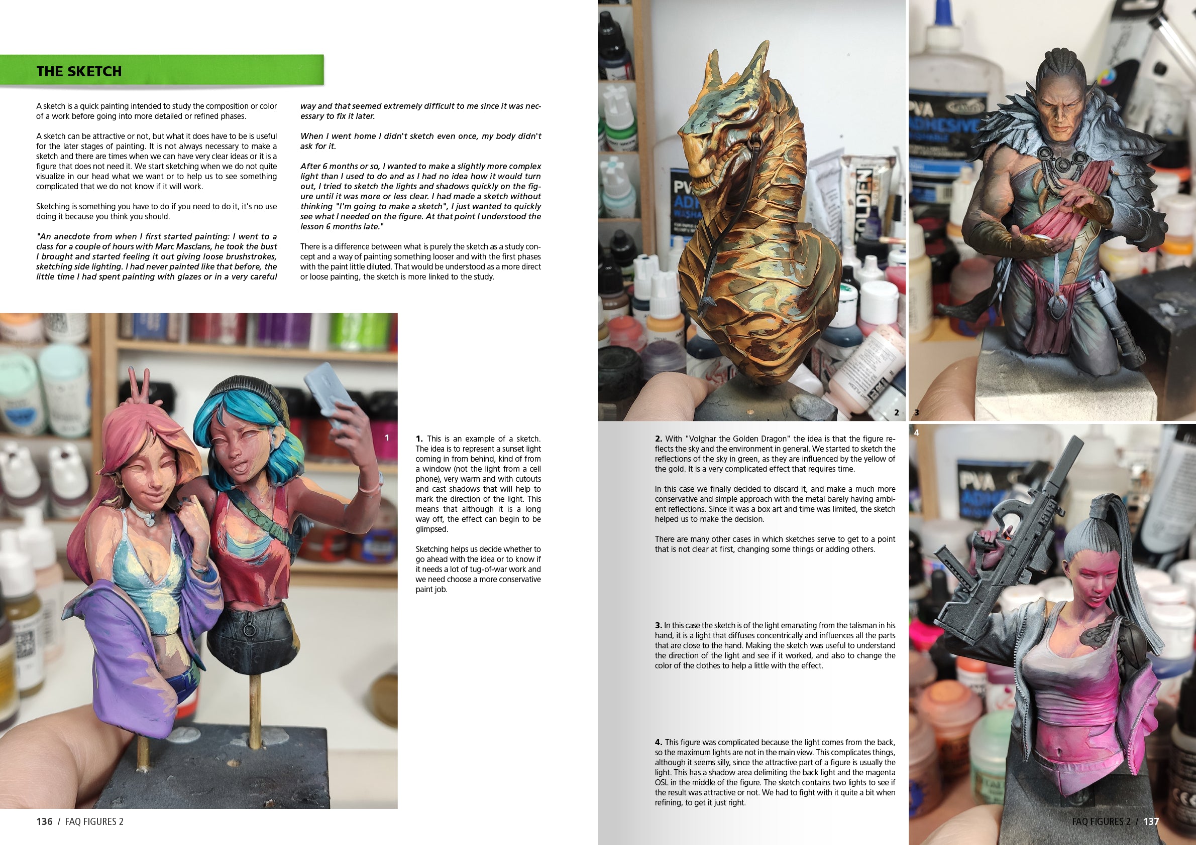AK Interactive FAQ 2: Fantasy Figures Painting Techniques By Arnau Lázaro - Spanish | 8435568334045