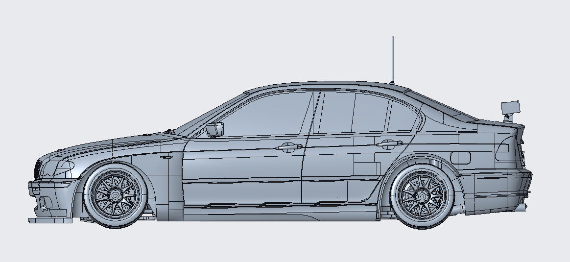Platz NuNu 1/24 Racing Series BMW 320i E46 2004 ETCC Donington Winner | 4545782075830