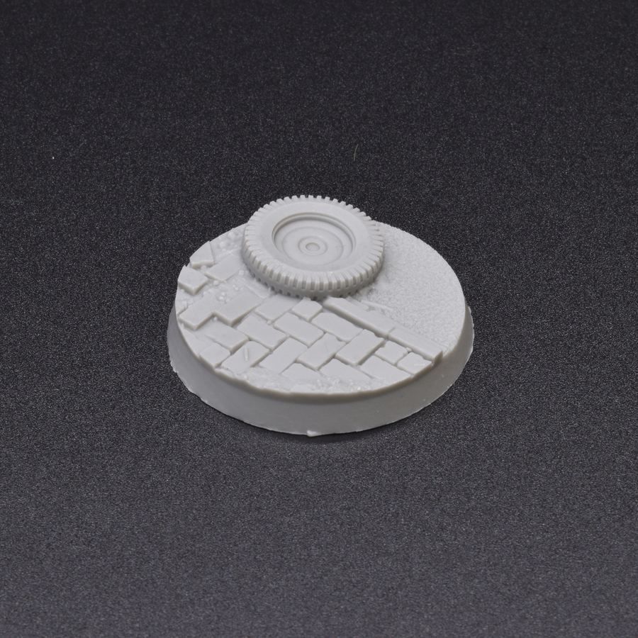 Gamers Grass Resin Bases - Urban Warfare - Round 40mm (x5) | 738956789723