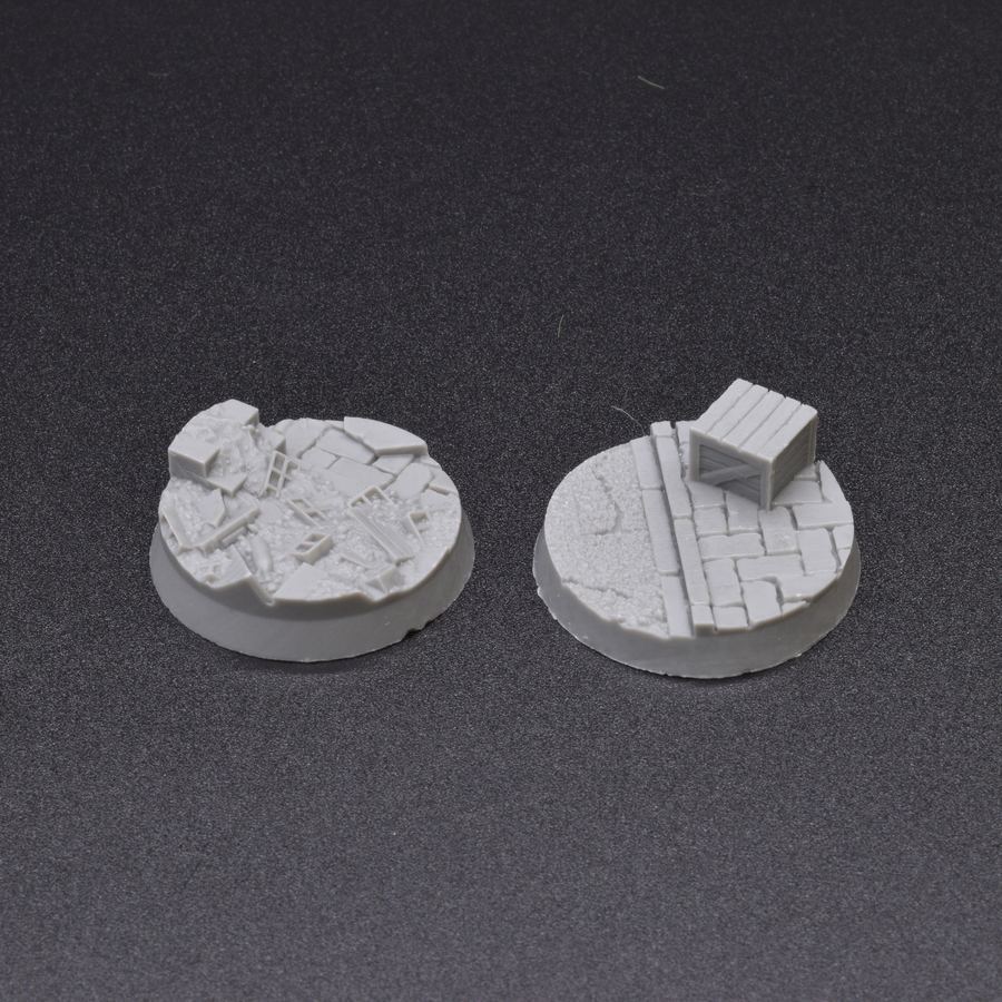 Gamers Grass Resin Bases - Urban Warfare - Round 32mm (x10) | 738956789716