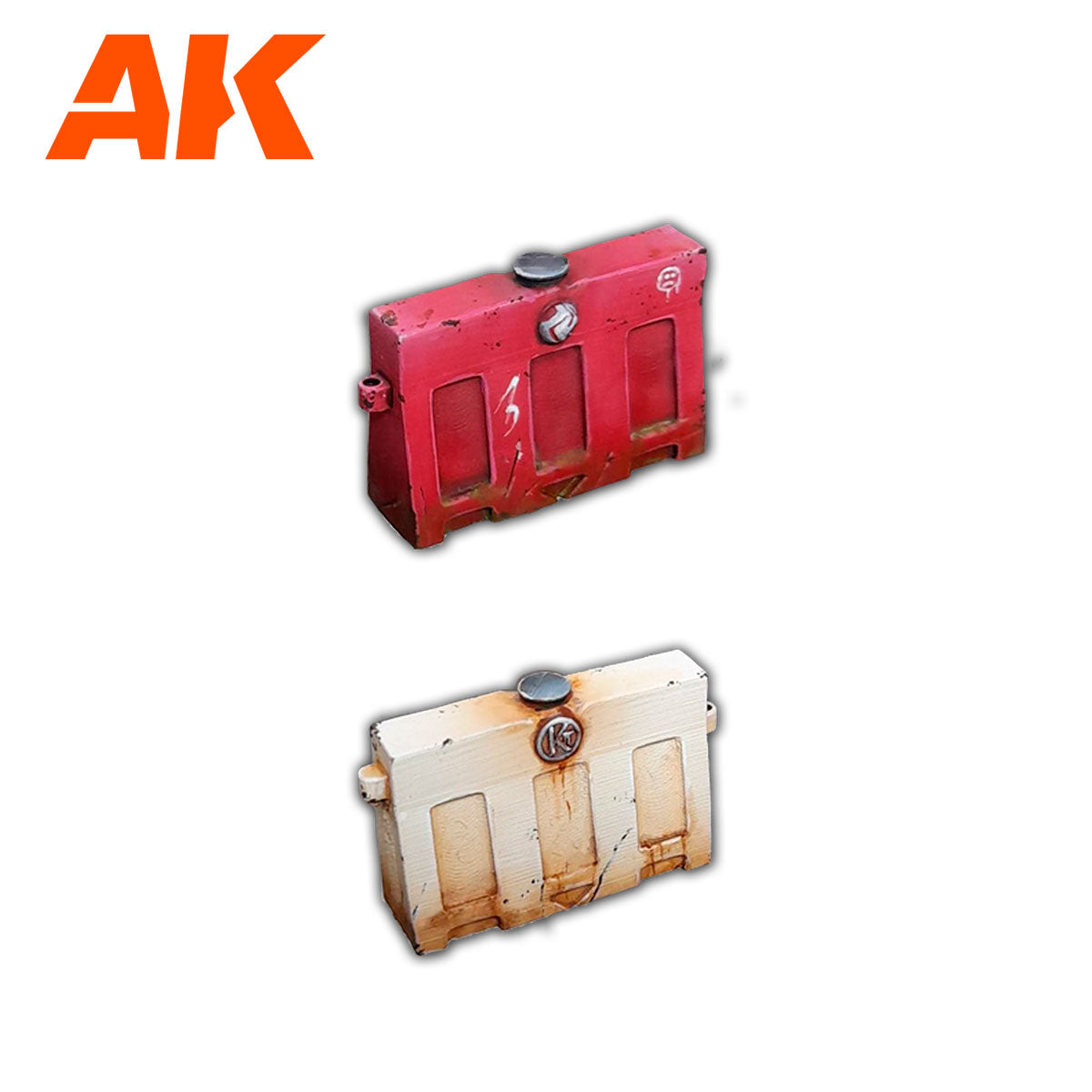 AK Interactive Scenography Wargame Set Construction Accessories (30-35mm) | 8435568337350