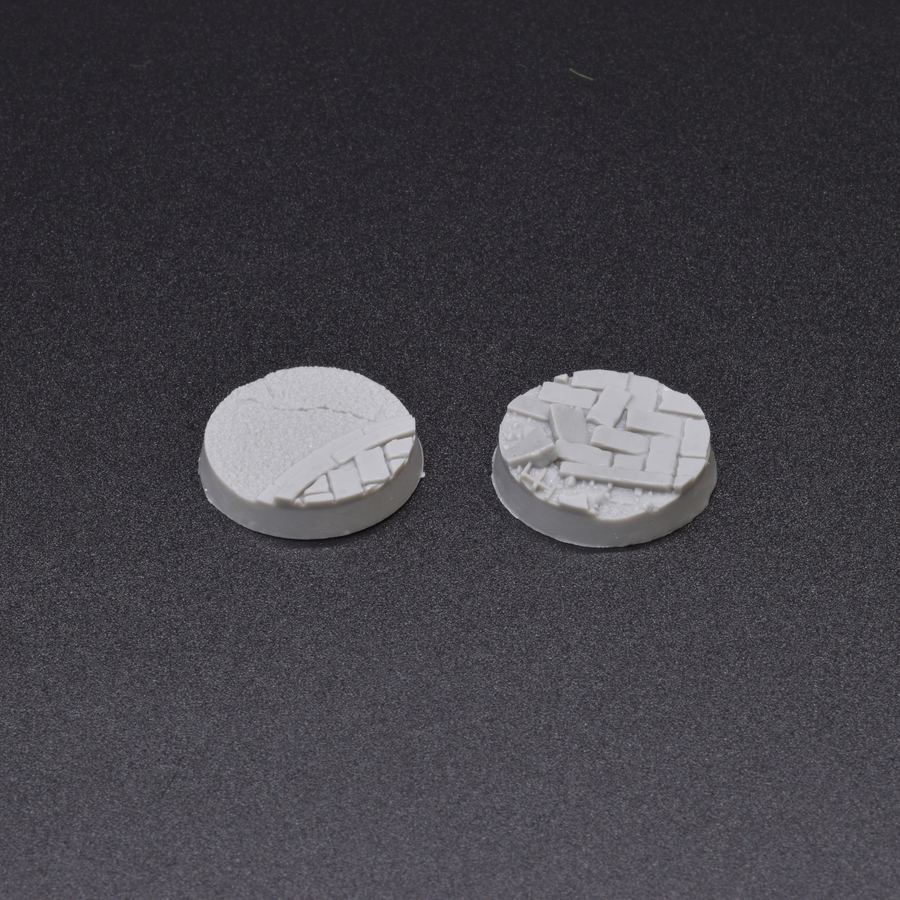 Gamers Grass Resin Bases - Urban Warfare - Round 25mm (x10) | 738956789709