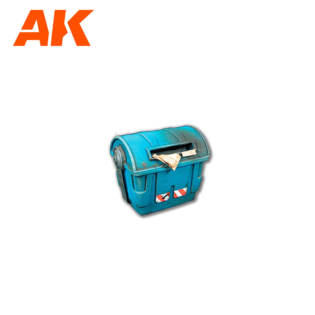 AK Interactive Scenography Wargame Set Trashbins (30-35mm) | 8435568334267