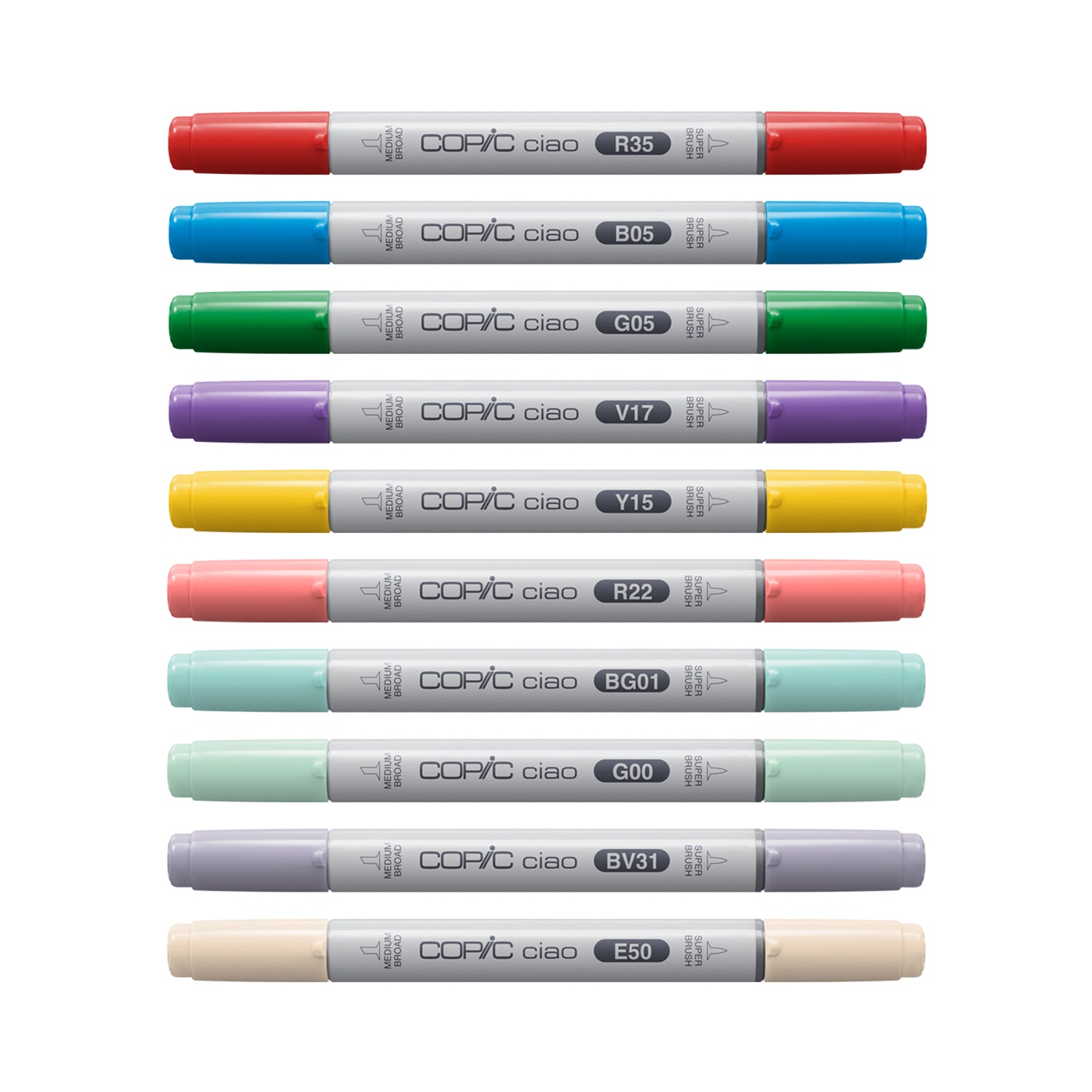 Copic Ciao Marker 4pc Doodle Kit, Sparkle Set, Includes a Learning Booklet | 4511338062869