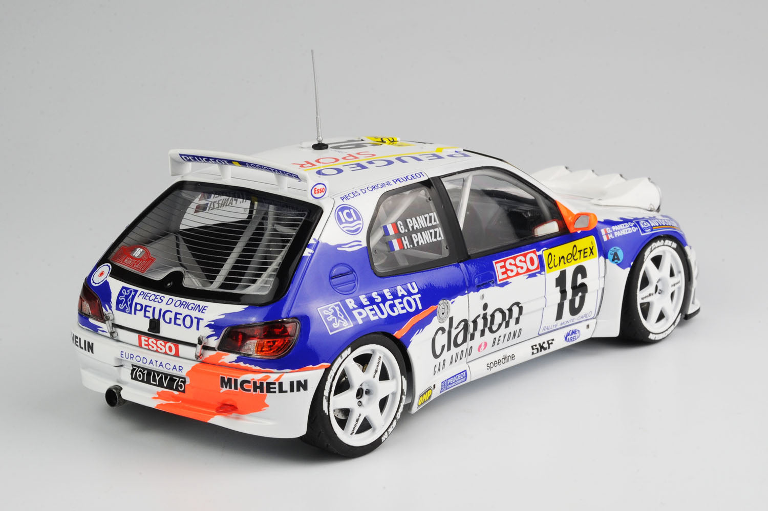 Platz Beemax 1/24 Series: Peugeot 306 Maxi Evo2 '98 Monte Carlo Rally Class Winner | 4545782078336