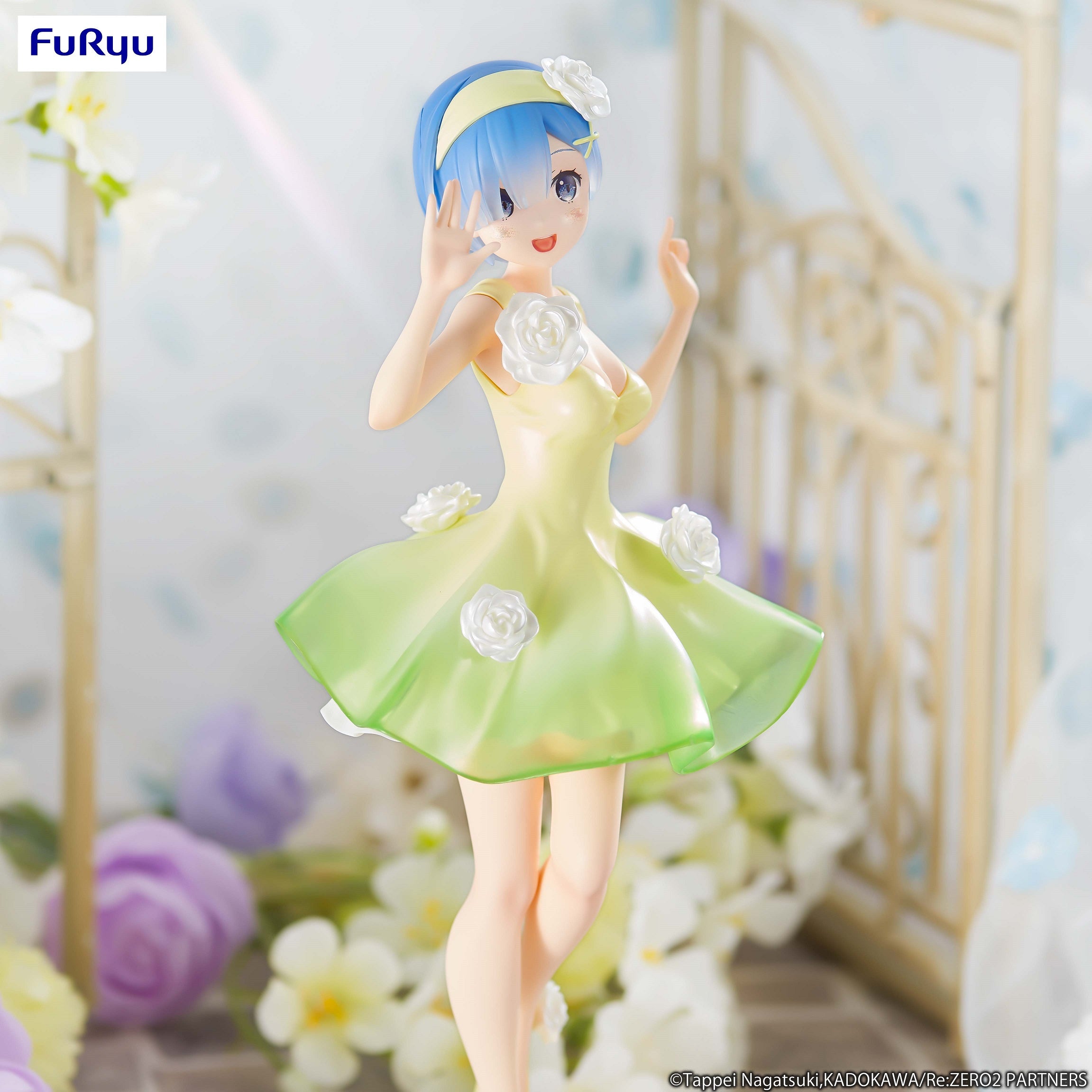 FURYU Corporation Re:ZERO -Starting Life in Another World-　Trio-Try-iT Figure -Rem Flower Dress-(4580736405462)
