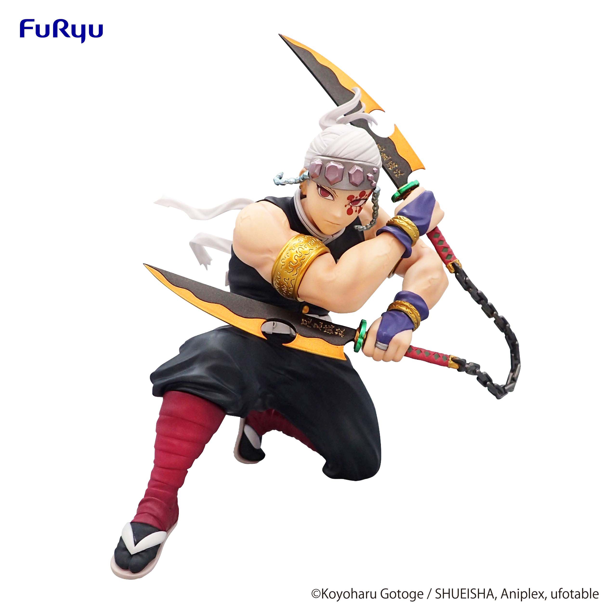 FURYU Corporation Demon Slayer: Kimetsu no Yaiba　Noodle Stopper Figure -Uzui Tengen-