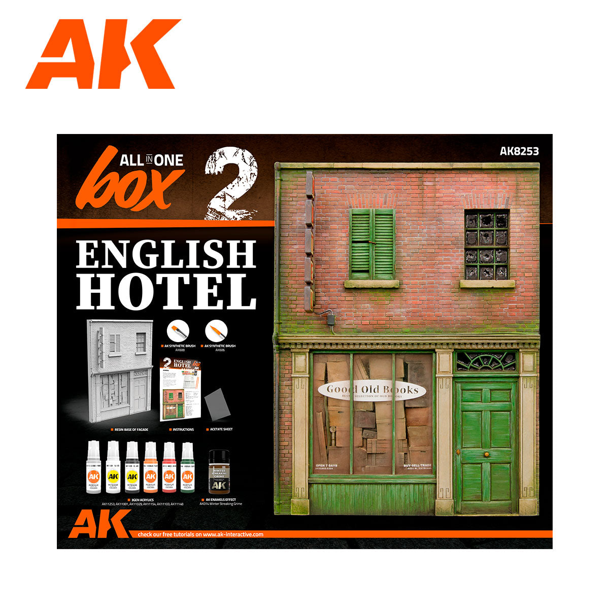 AK Interactive ALL IN ONE SET -BOX 2-ENGLISH HOTEL | 8435568334113
