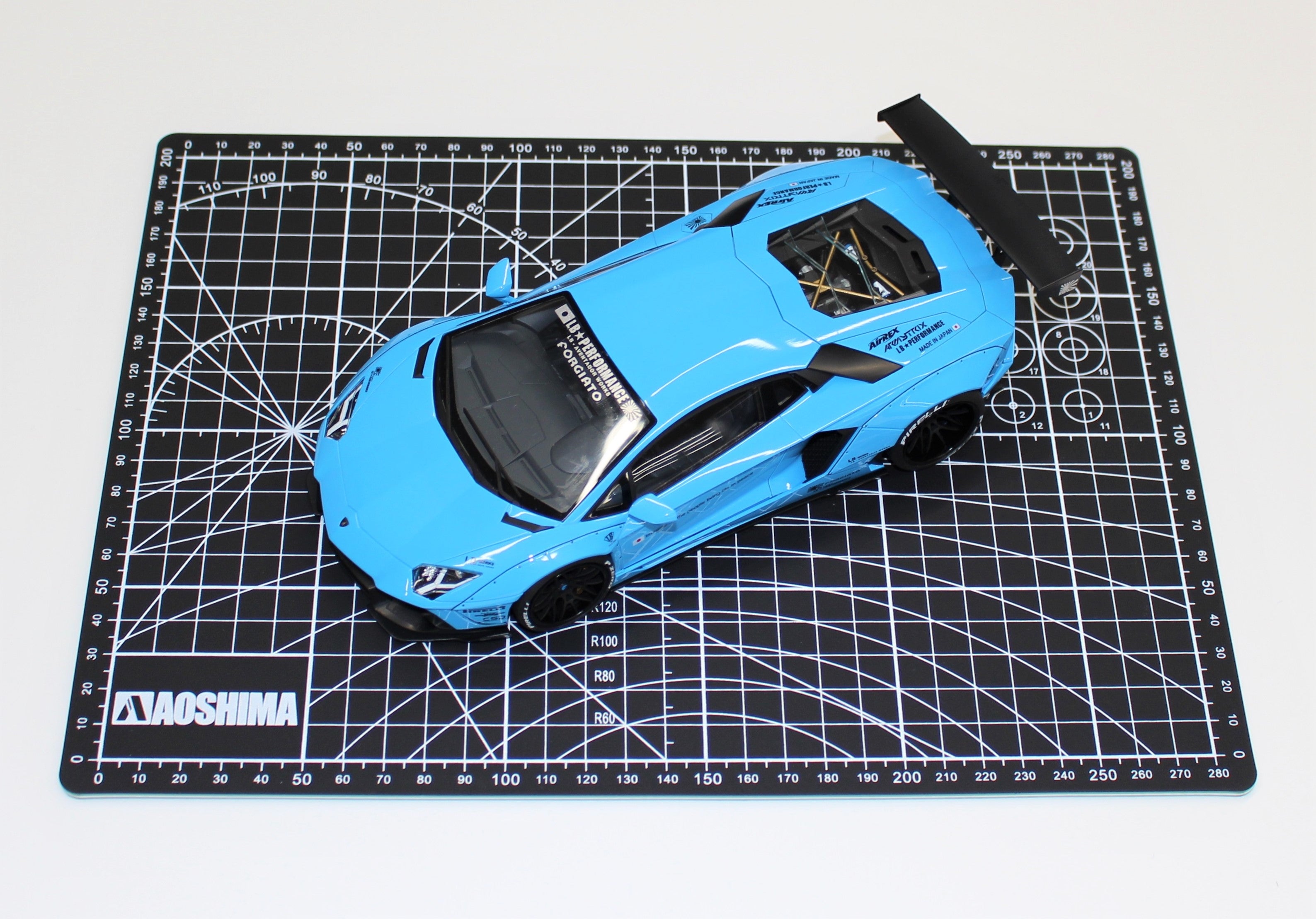 Aoshima PVC Cutting Mat, Size: 30 X 22 X 0.3 (CM) | 4905083065051
