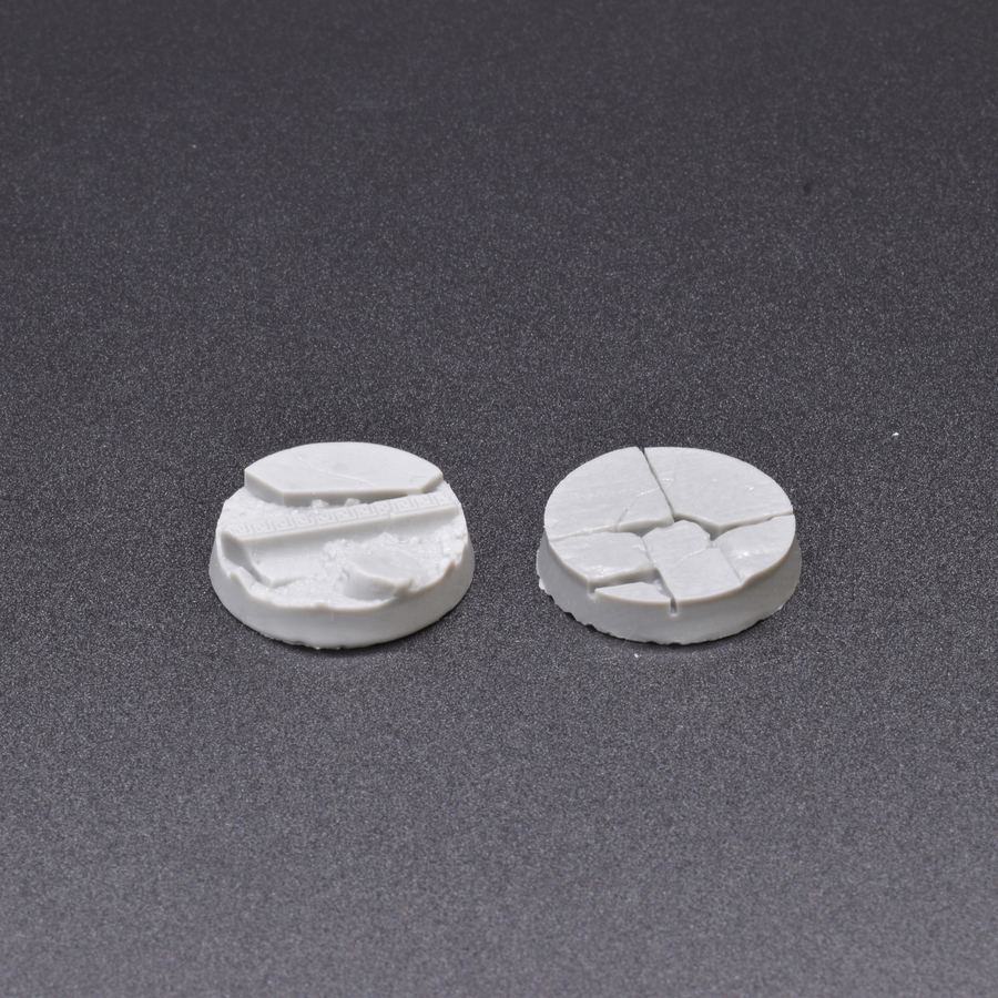 Gamers Grass Resin Bases - Temple - Round 25mm (x10) | 738956789587