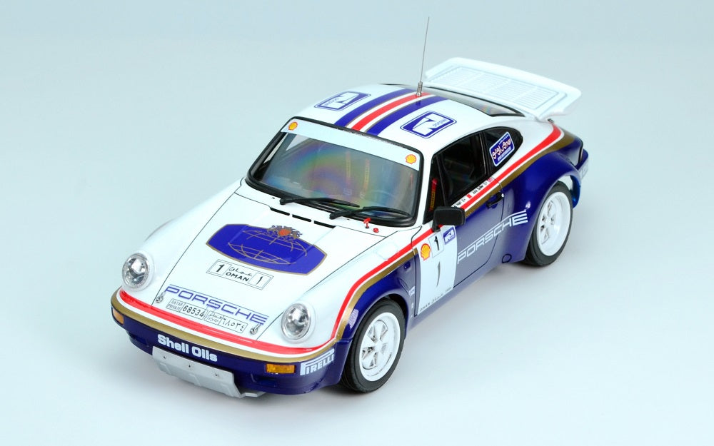 Platz Nunu 1/24 Racing Series: Porsche 911 SC RS '84 Oman Rally Winner | 4545782069426
