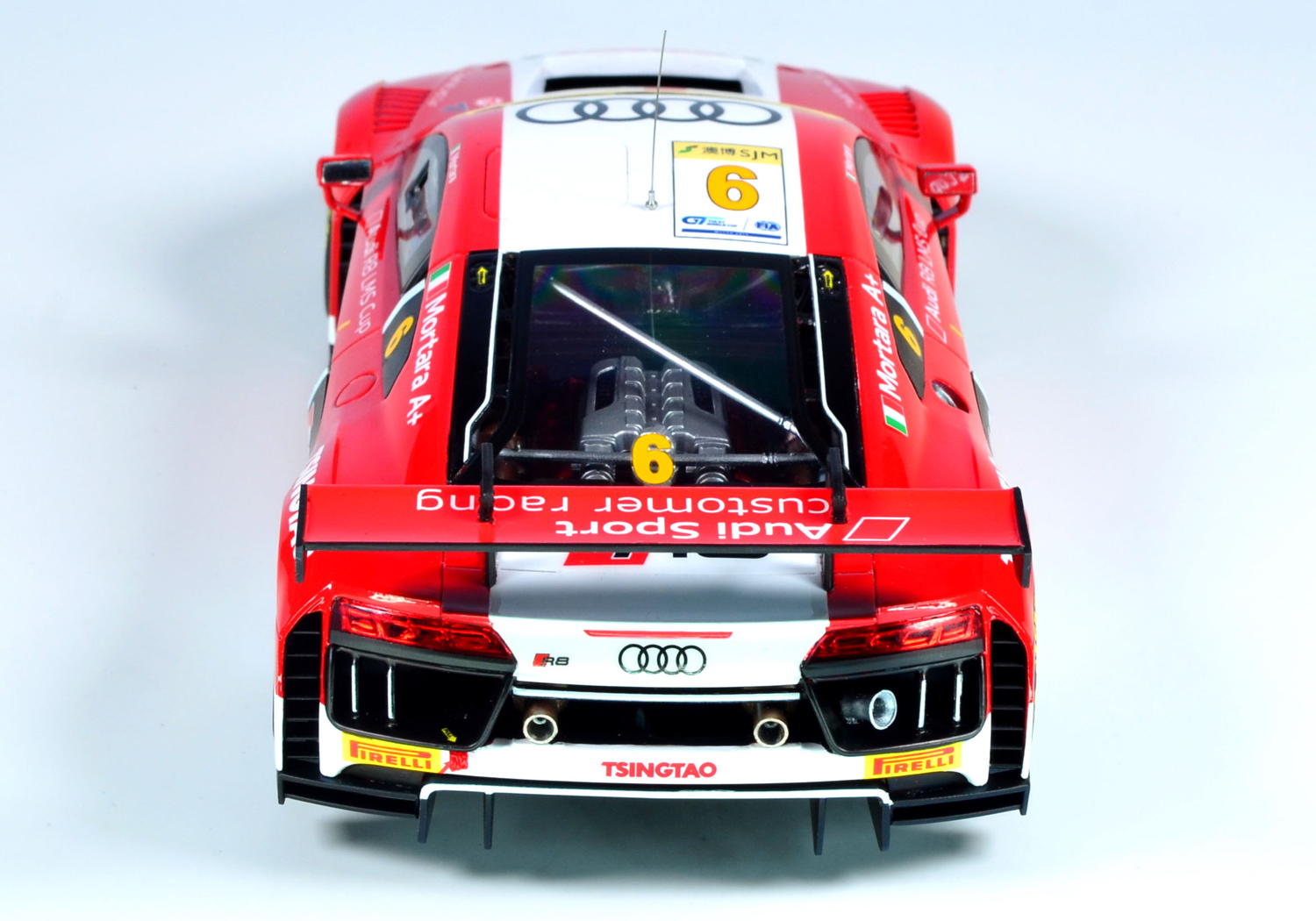 Platz NuNu 1/24 Audi R8 LMS GT3 2015 FIA GT3 World Cup with Masking Sheets | 4545782078404