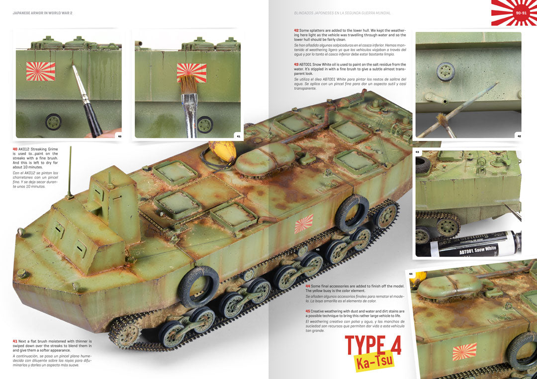 AK Interactive Japanese Armor In WWII - Bilingual (EN/ES) | 8435568332959