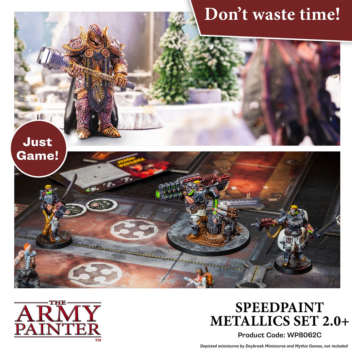 Army Painter Speedpaint Metallic Set 2.0 | 5713799806207