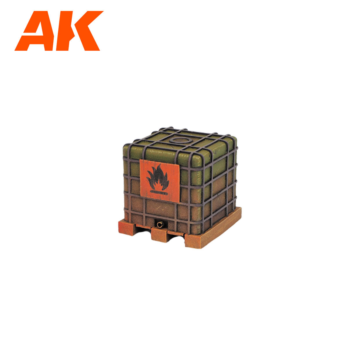 AK Interactive Scenography Wargame Set Construction Accessories (30-35mm) | 8435568337350