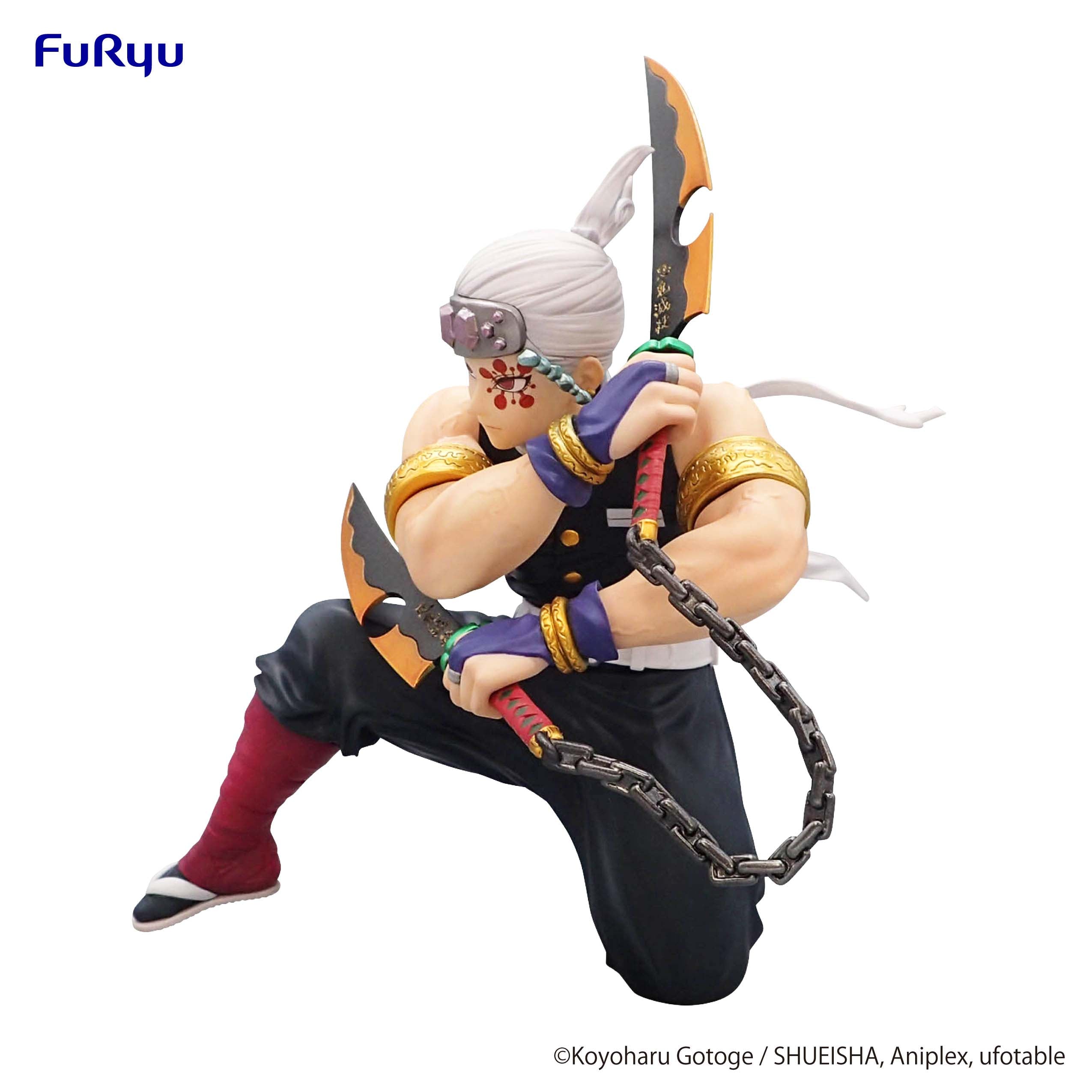 FURYU Corporation Demon Slayer: Kimetsu no Yaiba　Noodle Stopper Figure -Uzui Tengen-