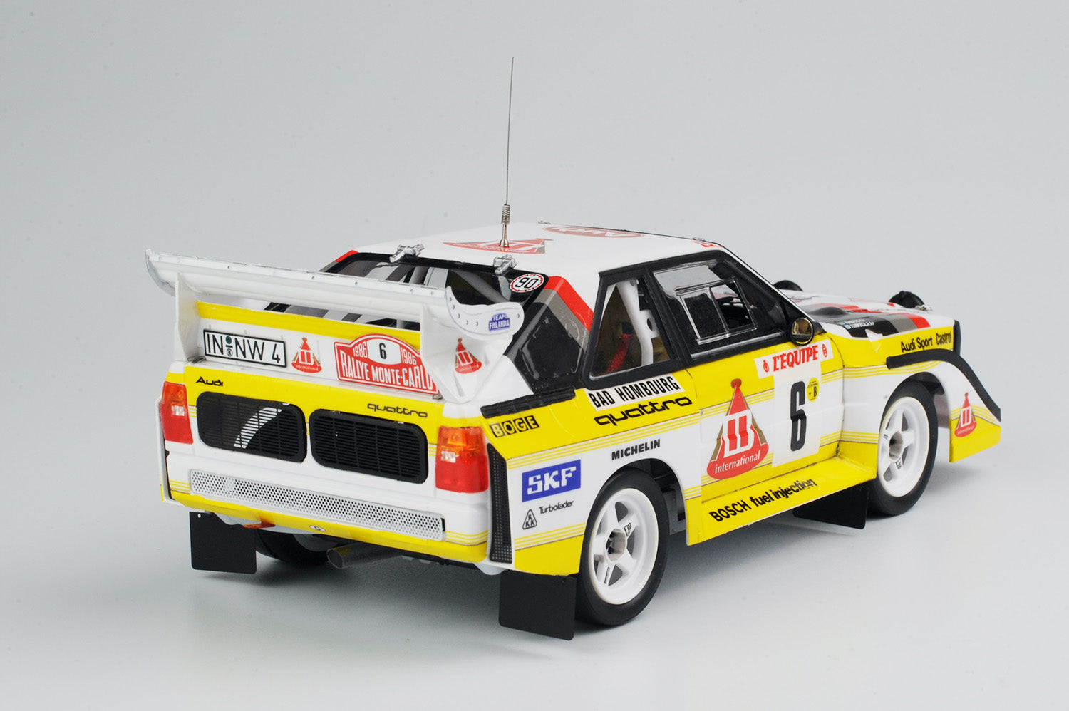 Platz Beemax 1/24 Series: Audi Sport Quattro S1 [E2] '86 Monte Carlo Rally | 4545782078398