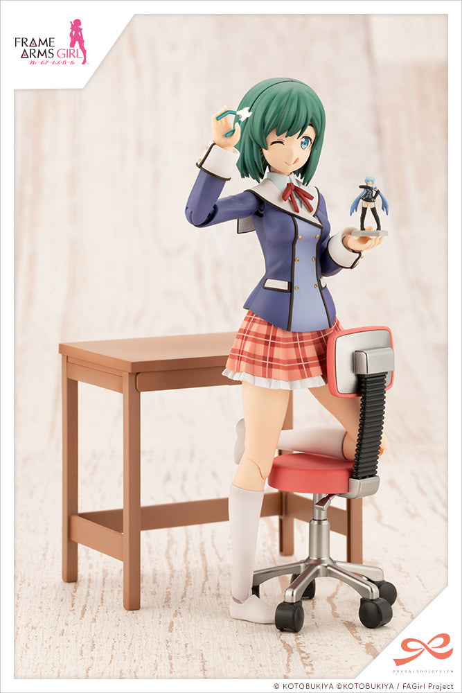 KOTOBUKIYA Bukiko Kotobuki 【WAKABA GIRLS’ HIGH SCHOOL WINTER CLOTHES】 Modeler's Edition(4934054049684)