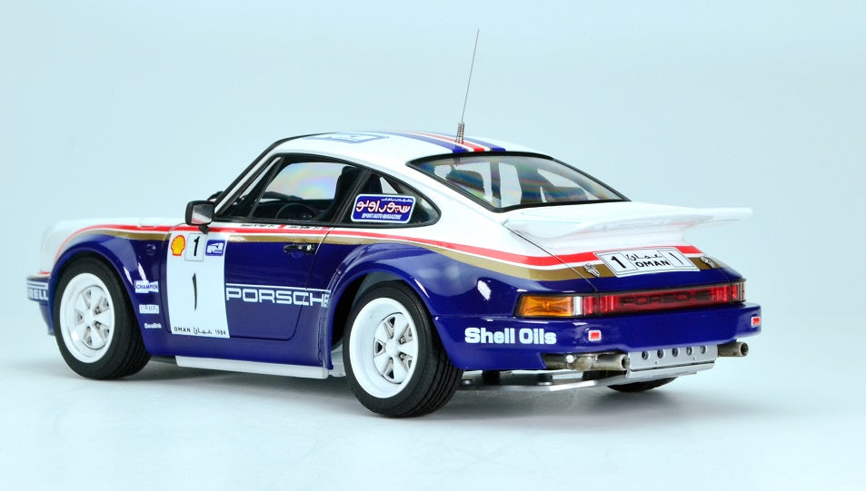 Platz Nunu 1/24 Racing Series: Porsche 911 SC RS '84 Oman Rally Winner | 4545782069426