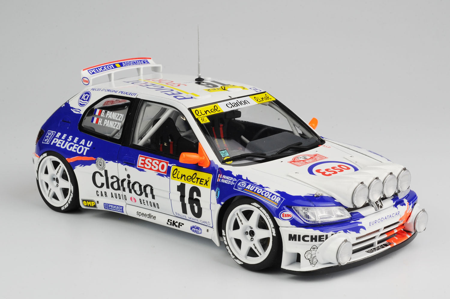 Platz Beemax 1/24 Series: Peugeot 306 Maxi Evo2 '98 Monte Carlo Rally Class Winner | 4545782078336