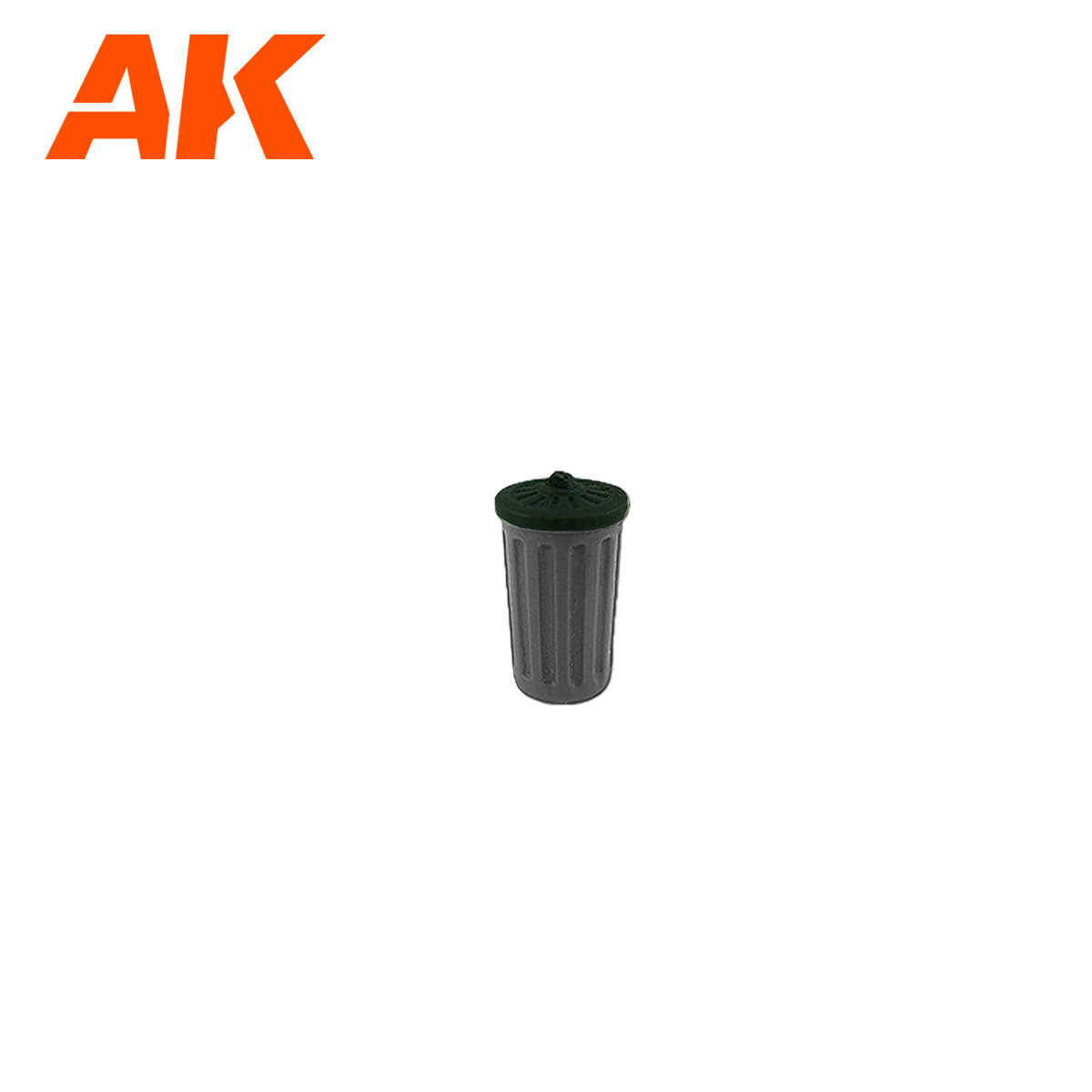 AK Interactive Scenography Wargame Set Trashbins (30-35mm) | 8435568334267