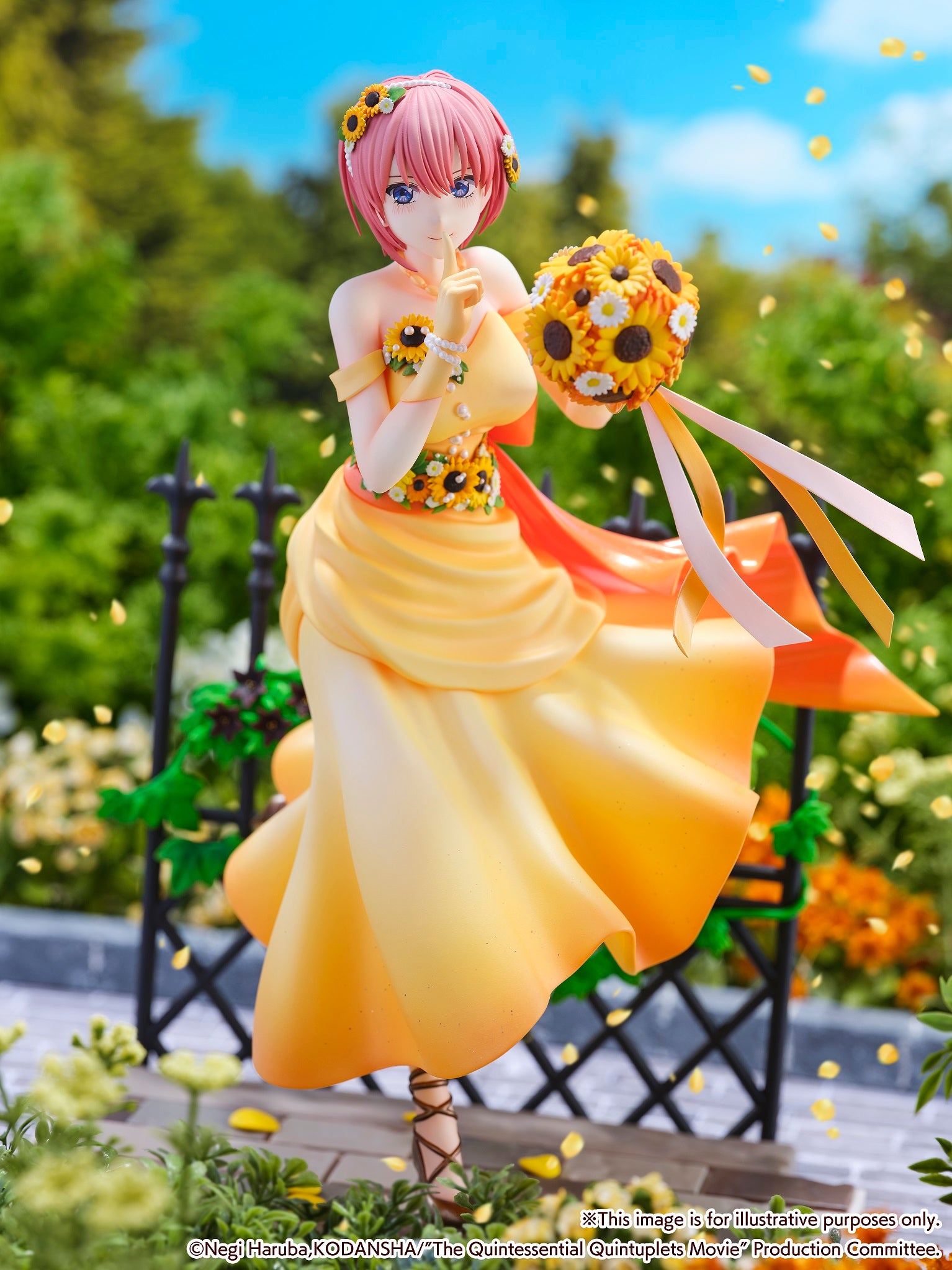 eStream Ichika Nakano -Floral Dress Ver.-(SHIBUYA SCRAMBLE FIGURE)(4580769941029)