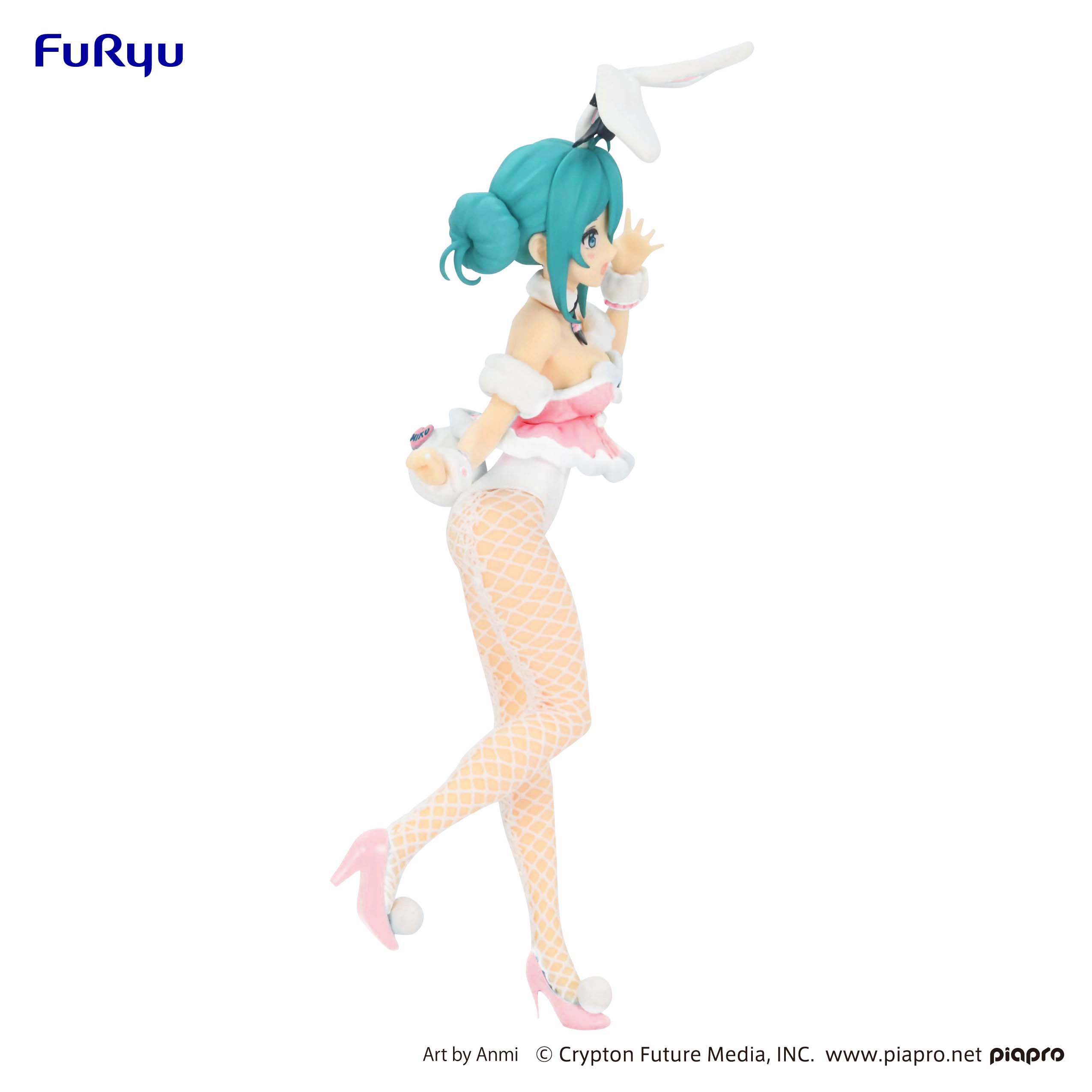 Good Smile Company Hatsune Miku Series BiCute Bunnies Hatsune Miku White Rabbit Baby Pink Ver. Figure