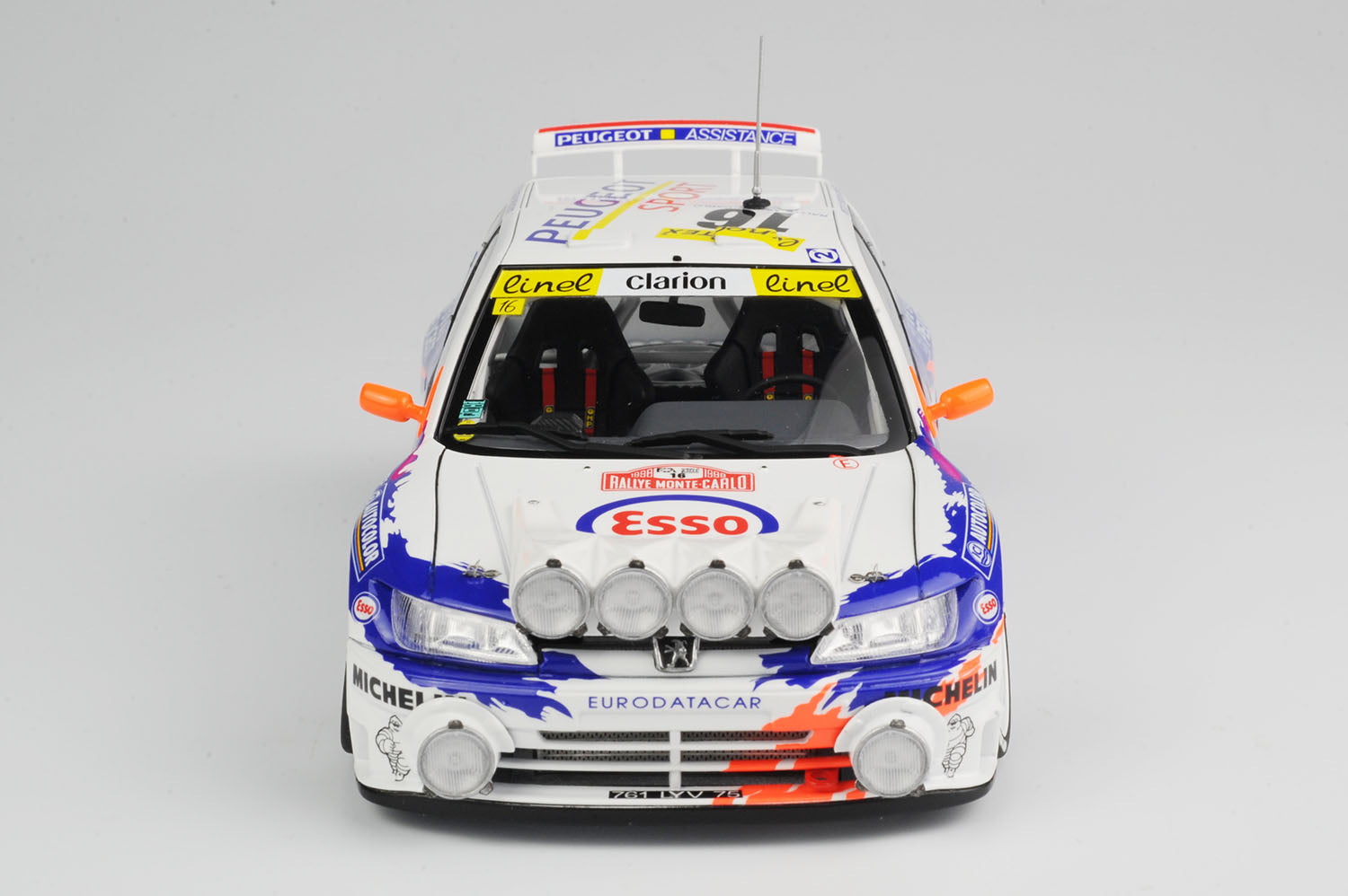 Platz Beemax 1/24 Series: Peugeot 306 Maxi Evo2 '98 Monte Carlo Rally Class Winner | 4545782078336
