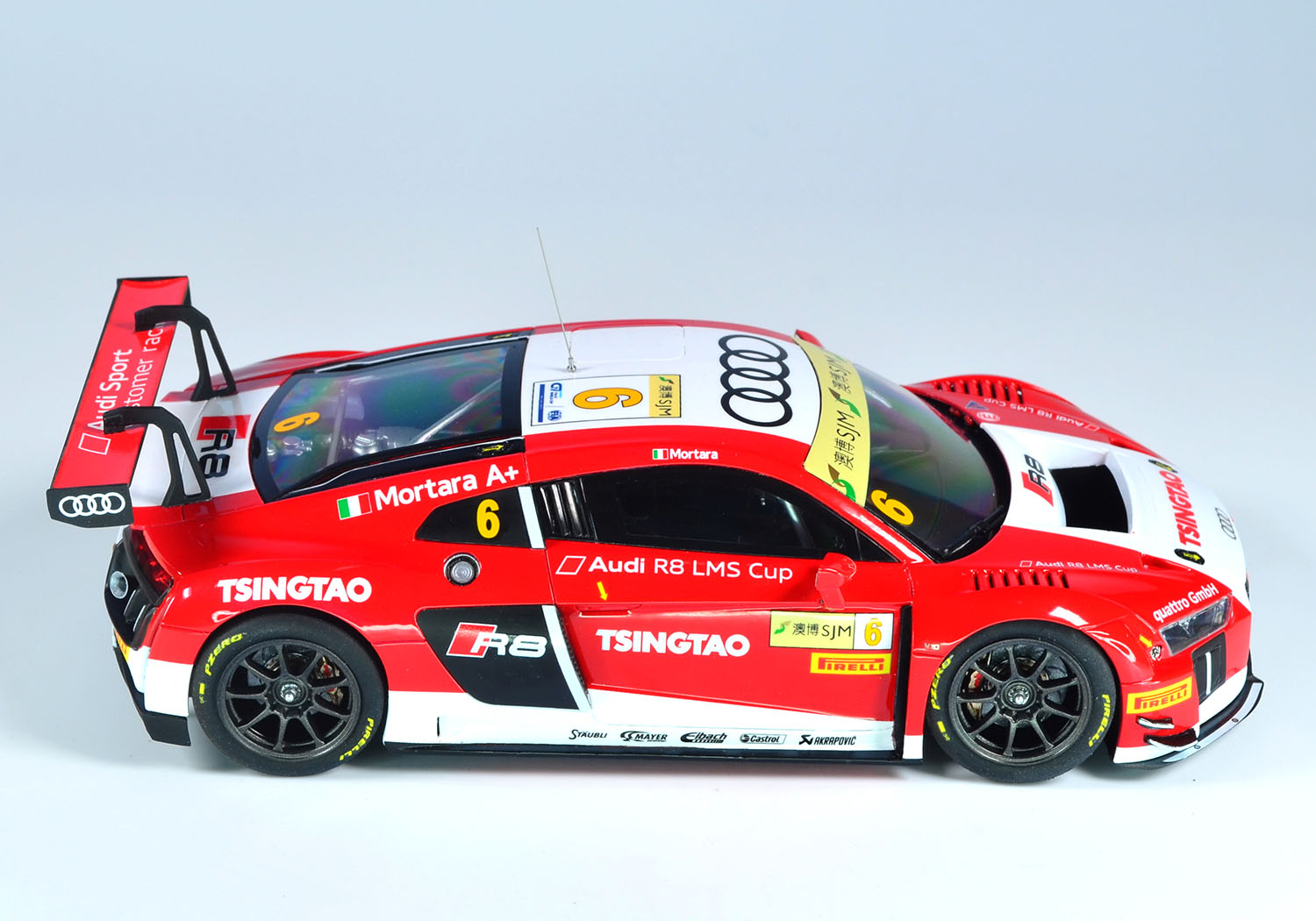 Platz NuNu 1/24 Audi R8 LMS GT3 2015 FIA GT3 World Cup with Masking Sheets | 4545782078404